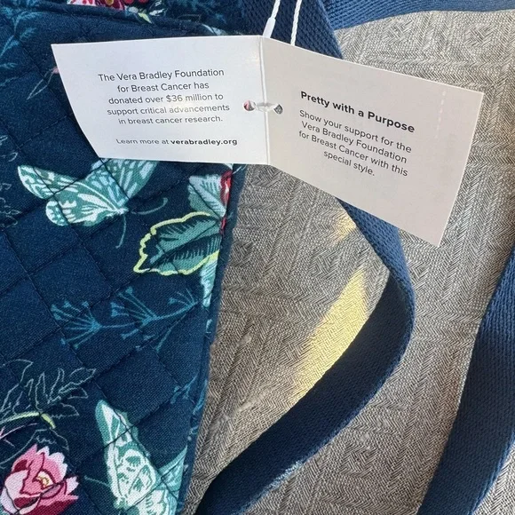 VERA BRADLEY RFID Mini Hipster in Recycled Cotton NWT - Picture 9 of 9